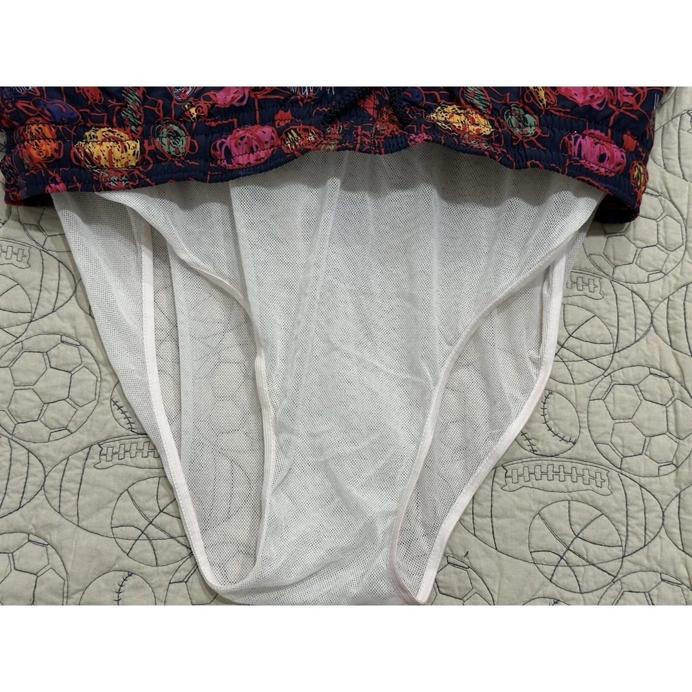 Vilebrequin Men Swim Shorts Graffiti Pattern Tag Size‎ XXL